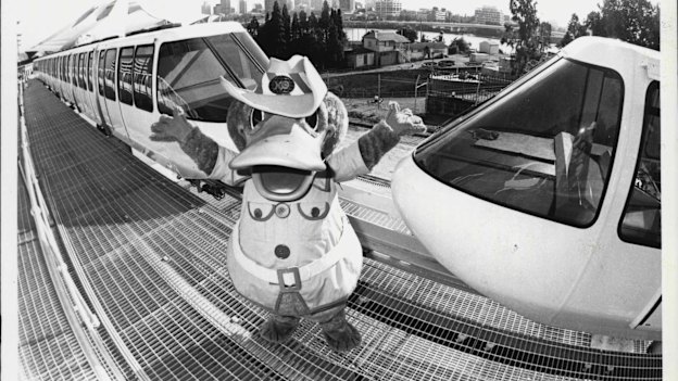 World Expo 88’s mascot, Expo Oz.
