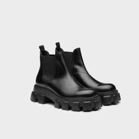 Prada’s “Monolith” Chelsea boots are near the top of Hayden’s wish  list.