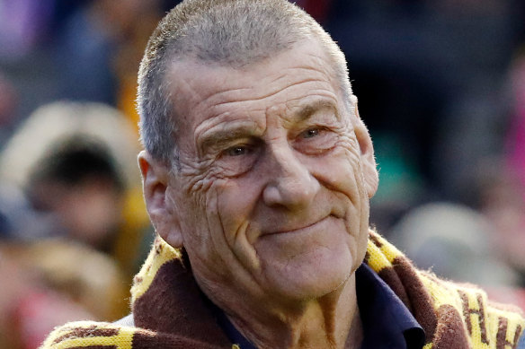 Outgoing Hawks president Jeff Kennett.