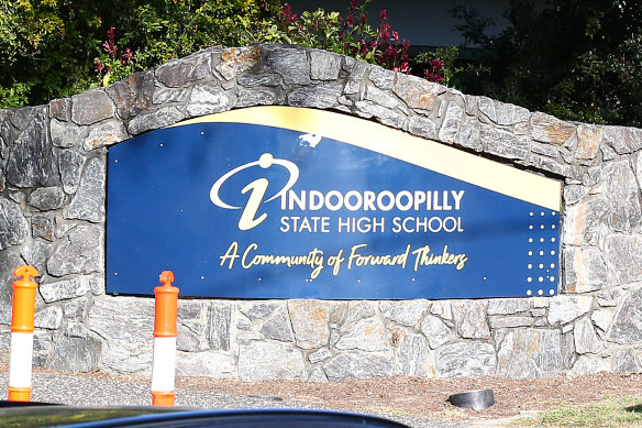 Indooroopilly State School is at the centre of the current cluster.