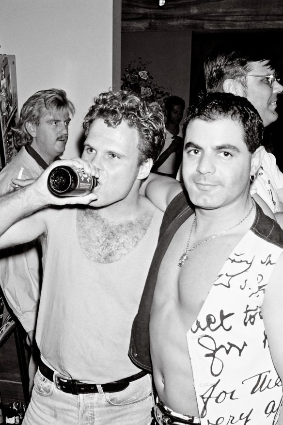 The Wickham opened its doors in the ’70s. Here, men are pictured having a drink in the pub in 1994.