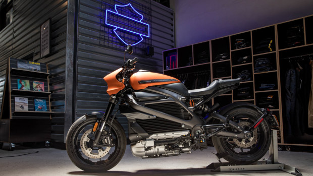 Harley livewire store test ride