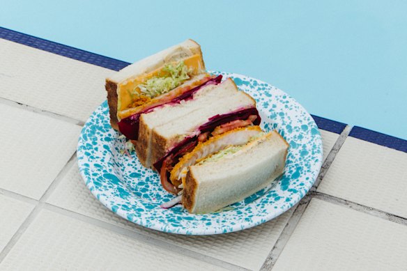 Fish sandwich from Splash. 