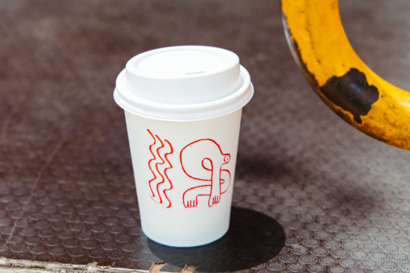 Single O coffee on hand for park-goers.