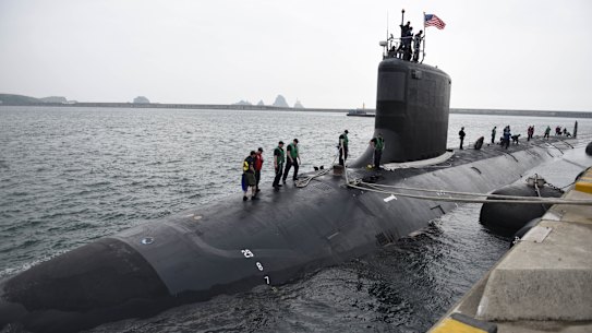 Nine US politicians insist it is possible to supply Australia with Virginia-class nuclear-powered submarines.