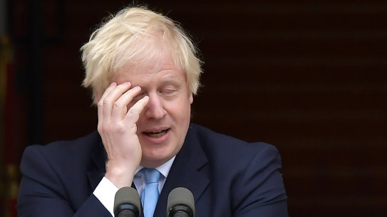 It has been a long week for British PM Boris Johnson.