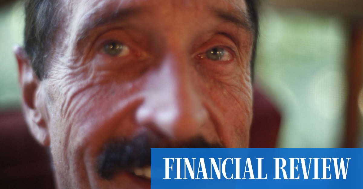 John McAfee: A wild life, a bizarre death - Vimarsana News