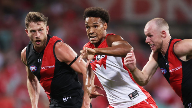‘You try not to see it’: Swans star reveals racist messages