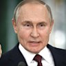Russian President Vladimir Putin. Moscow has defended its military ties with Jakarta but has not denied claims that it sought access to an air base in West Papua, Indonesia.
