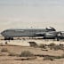 A US military plane damaged during an Iranian strike on a base in Saudi Arabia.
