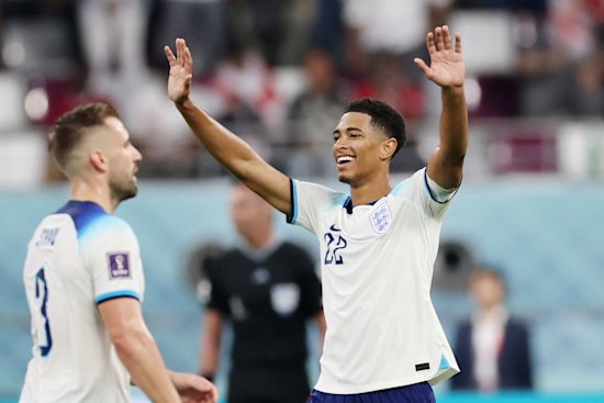 Jude Bellingham starred for England.