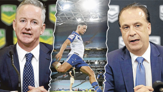 V'Landys seeks peace with Nine after broadcaster launches stunning attack on game's administration