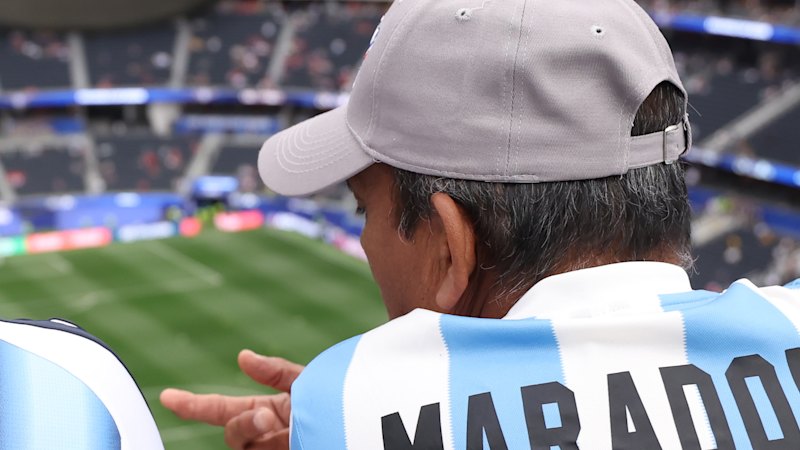 I played against Maradona five times and Messi is better