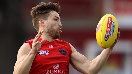 Eyes on the prize: Jack Viney.