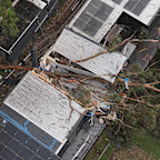 Thousands remain without power after wild winds and high heat in Sydney yesterday.