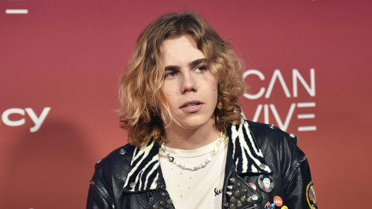 The Kid Laroi, pictured last year in Los Angeles, has won three APRA awards, including song of the year for Stay.