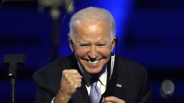 Joe Biden has been elected the next president of America at 77 years old.