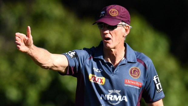 Frustrated: Wayne Bennett denies he's been approached by the Panthers. 