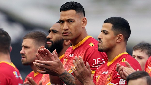 Israel Folau still has some support among clubs to return to the NRL.