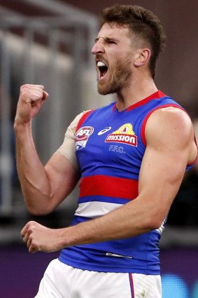 Marcus Bontempelli shone for the Bulldogs in the grand final.