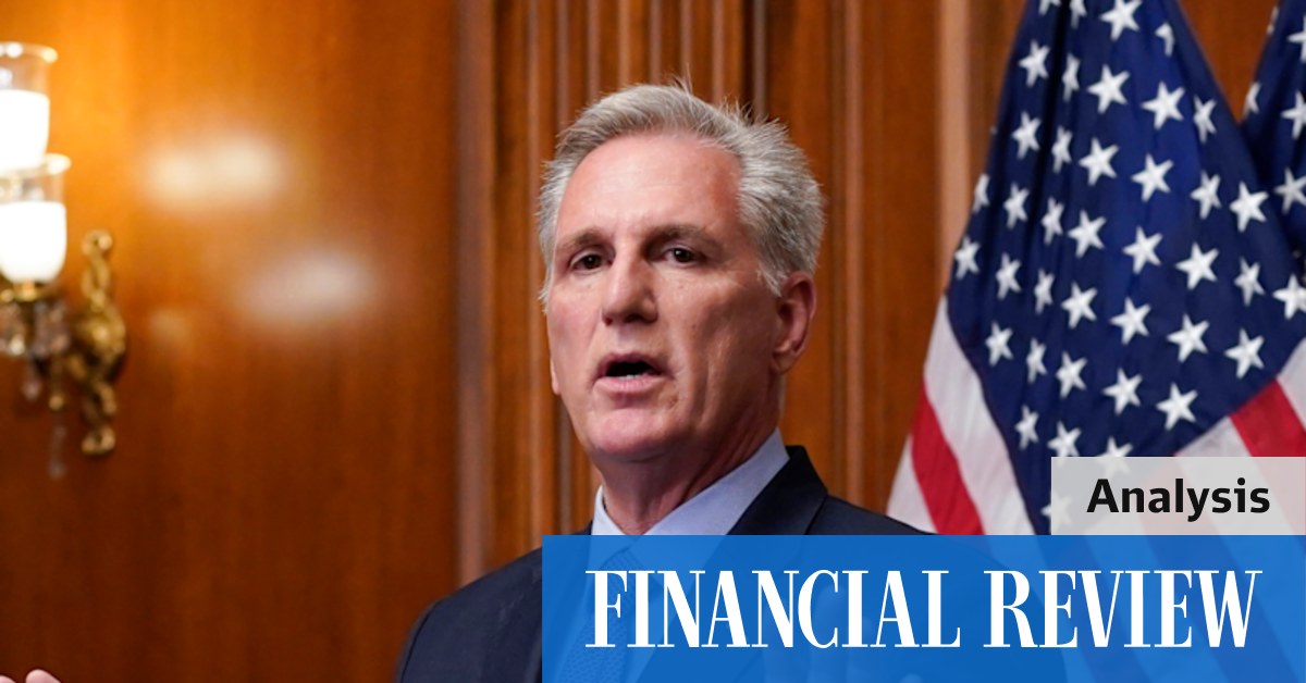 Kevin McCarthy: Why Washington's problems have just begun - Vimarsana News