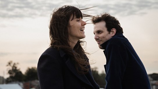 Musician Courtney Barnett with Anonymous Club director Danny Cohen. 