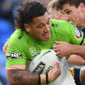 Papalii's miracle ankle tap helps Raiders run over Titans