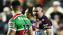 Nathan Brown in action against the Rabbitohs.