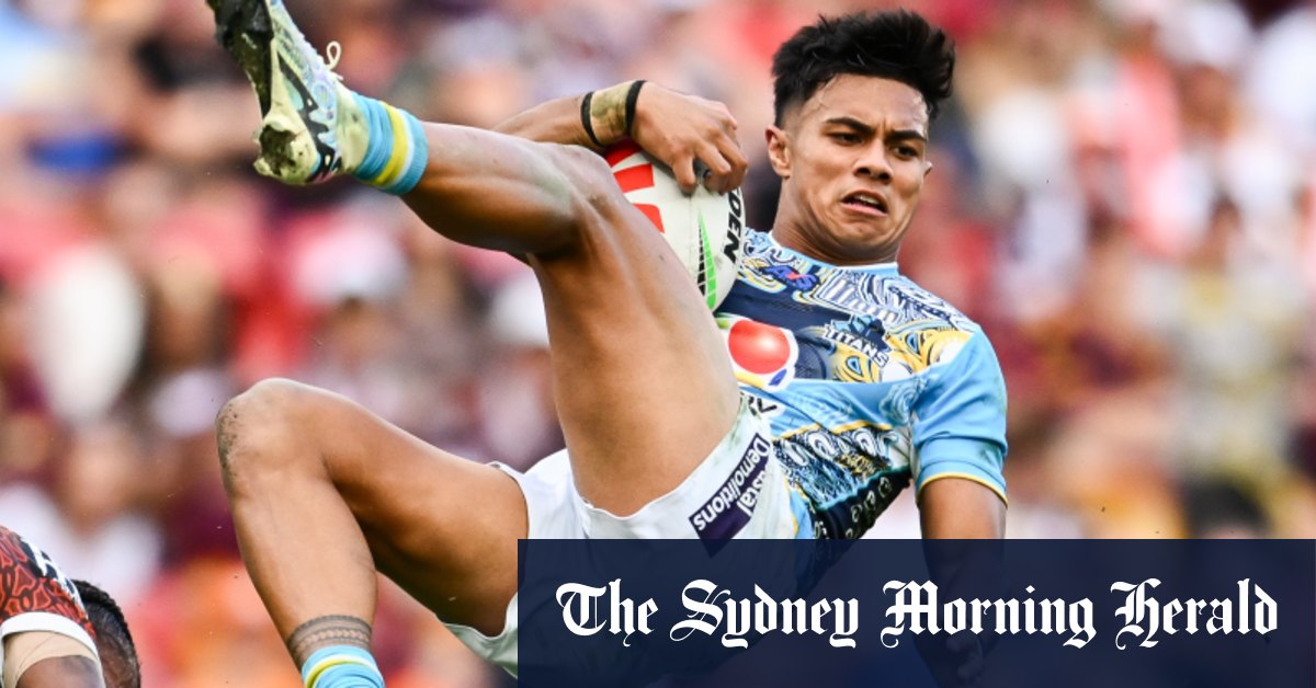 In Broncos' shock loss to the Titans, Keano Kini emerges as an NRL star of the future - Vimarsana News