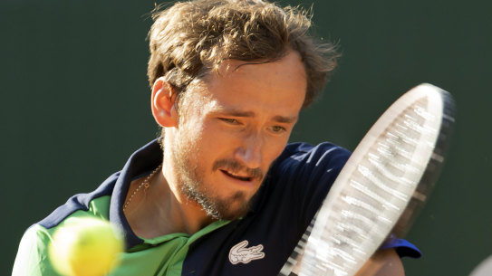 Daniil Medvedev of Russia.