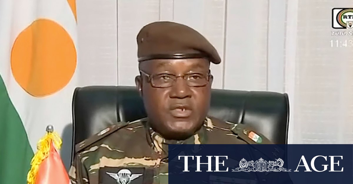 Niger coup mastermind goes on TV to declare himself new leader - Vimarsana News