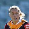Lauren Brown was a Darren Lockyer super-fan as a child.