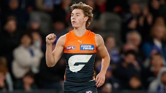 The Giants’ Tanner Bruhn is likely to return to Victoria to continue his career