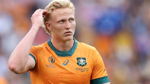 Carter Gordon will be the sixth player to wear the No.10 jersey for the Wallabies this year.