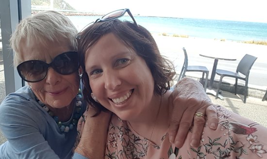 Laura Staples stranded in New Zealand with her ill mother Liz Davis.