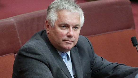 Centre Alliance senator Rex Patrick said Chris Jordan was "out of line" attacking the media.