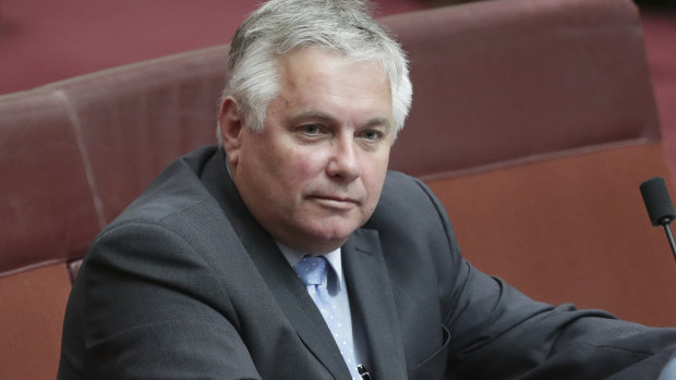 Centre Alliance senator Rex Patrick said Chris Jordan was "out of line" attacking the media.