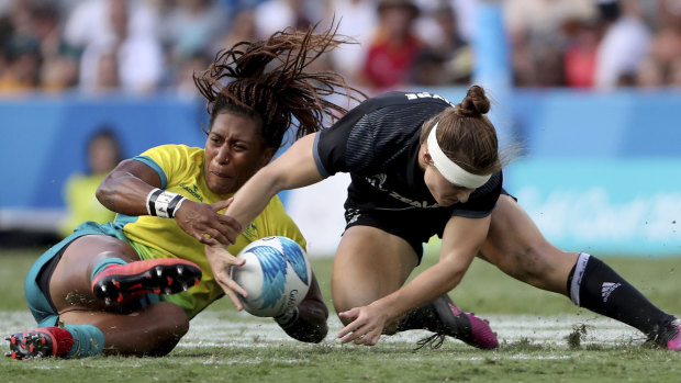 Knocked back: Ellia Green says women's rugby will continue to grow in Australia despite the country's failure to secure the hosting rights for the 2021 women's XVs World Cup. 