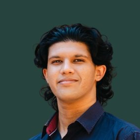 Rampersand investment intern Varad Chaudhari.