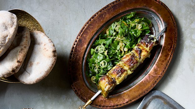 Zareh’s chicken toum skewer is the pick of the sticks.