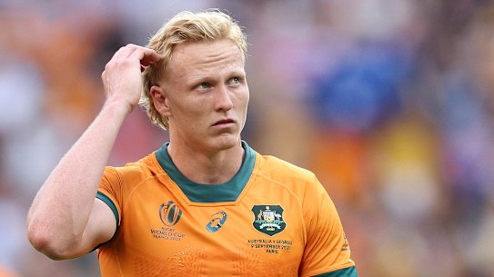 Carter Gordon at the Rugby World Cup.