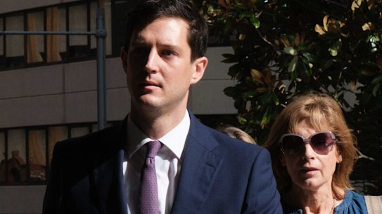 Rory Amon at court on Thursday morning.