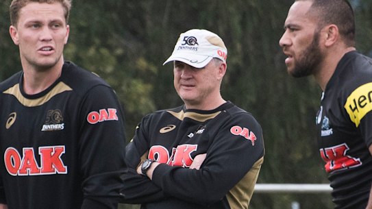 No regrets: Griffin was sacked by the Panthers in 2018.