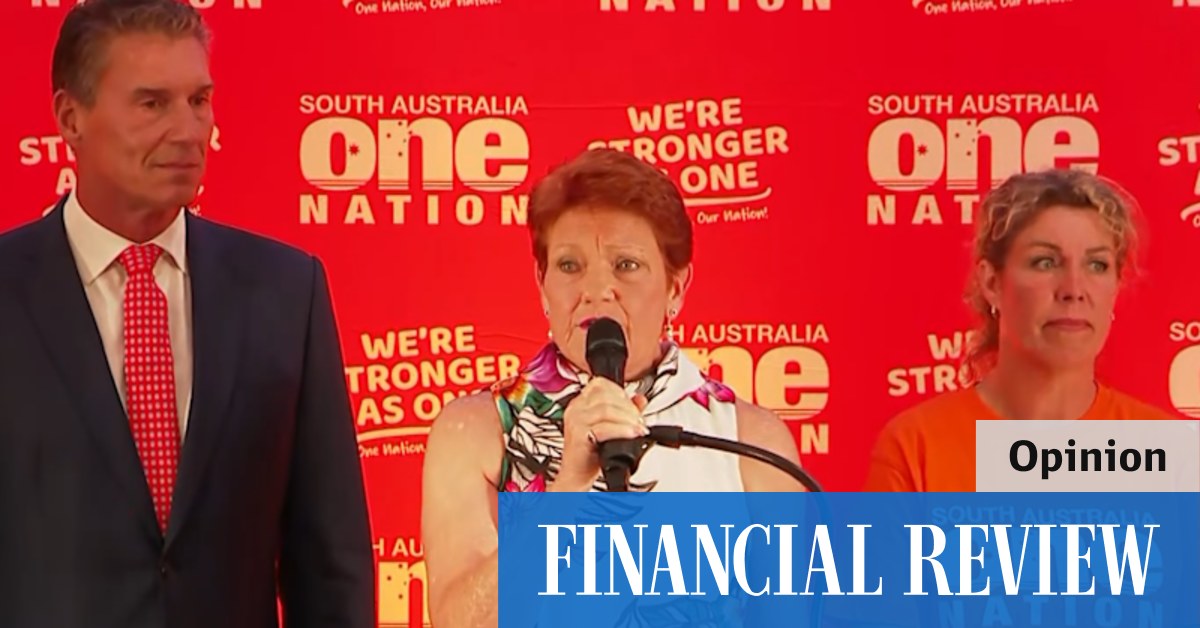 One Nation’s SA election success has not just decimated the Liberals, but more importantly, it has gutted effective opposition and undermined democracy.