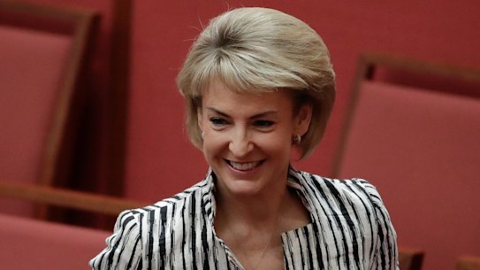 Minister for Employment, Skills, Small and Family Business Michaelia Cash. 
