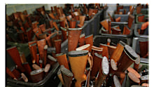 Guns collected in 1997 during the buyback.