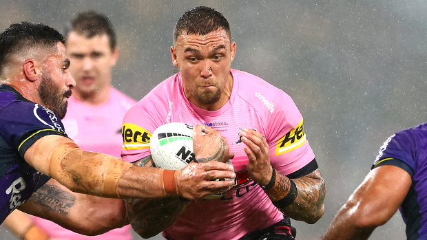 Penrith’s James Fisher-Harris is charging towards a Test return for New Zealand.