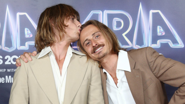 ARIA's breakthrough artist winners Lime Cordiale. 