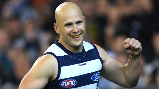 Gary Ablett has been a force for Geelong in 2019.