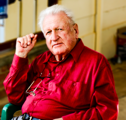 Michael O’Shea, former NSW secretary of the AWU, who led the union through the wide comb dispute in Mudgee, 2006.